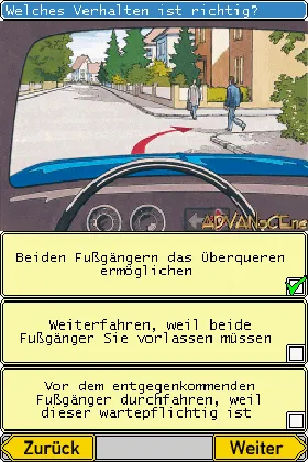 Fuehrerschein Coach 2008 (Germany) screen shot game playing